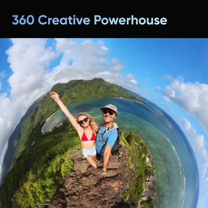 Insta360 X3: Waterproof Sports Camera with 360° Shooting and Live Broadcast Capability