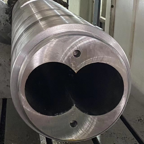 מקביל Twin Barrel Screw Extruder