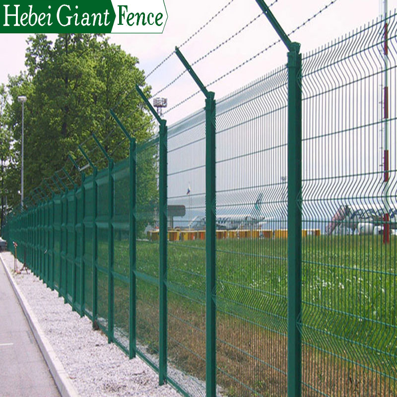 Hebei Giant Hot sale PVC coated airport fence
