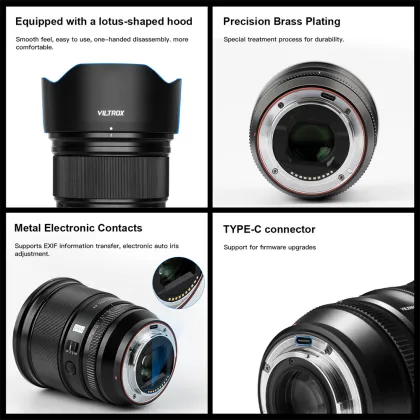 Viltrox 75mm F1.2 Lens for Sony E Mount Mirrorless Cameras