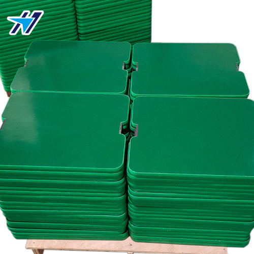 Tablero antiestático de accesorios de PVC verde