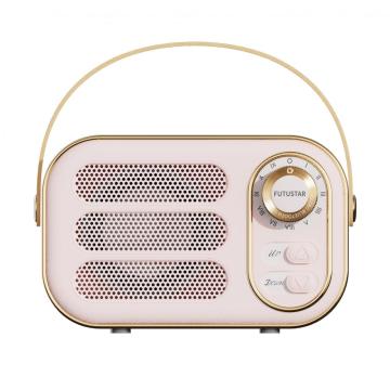 OEM&ODM Wireless Vintage Bluetooth Speaker with FM Radio