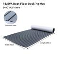 Kualitas tinggi Tahan Lama Busa Faux Jati Deck Lantai Tikar Eva Boat Flooring