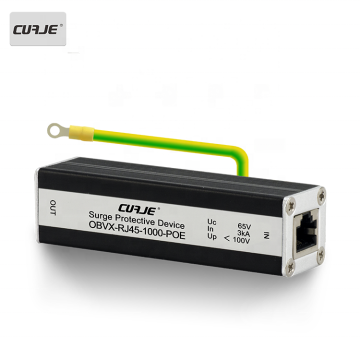 RJ45 Power Surge Protector for Gigabit Ethernet LAN Protection