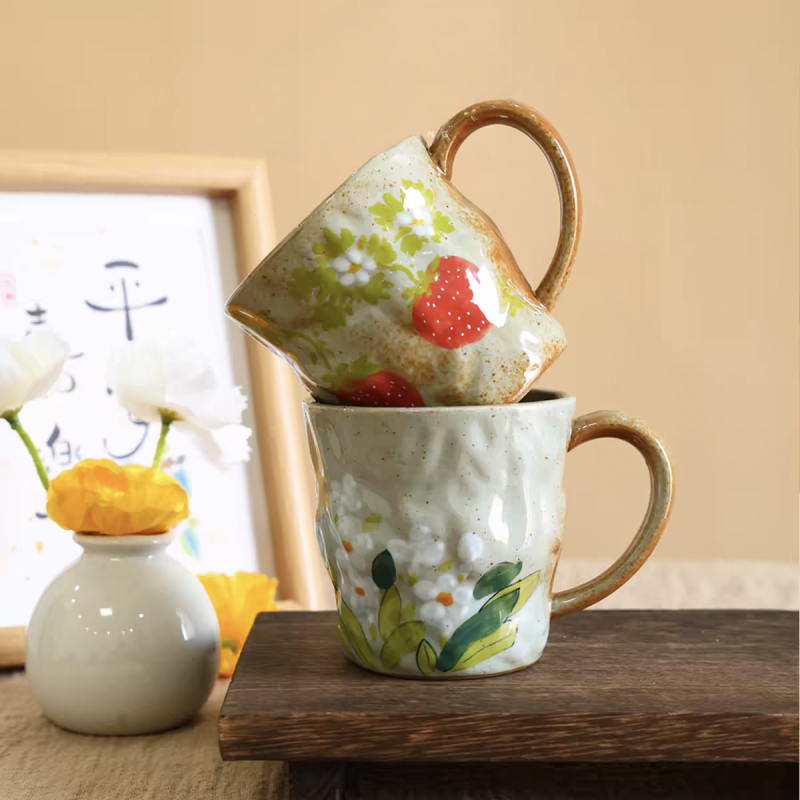 Fruit - Patterned Coffee Mugs