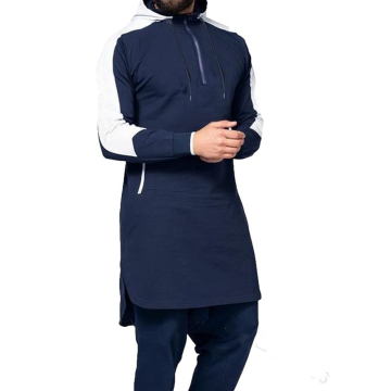 Mens Orovesize Cotton Pullover Hoodie Thobe για το καλοκαίρι και το χειμώνα (S-5xl)