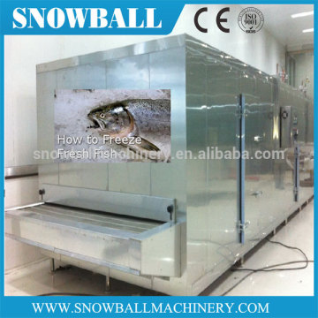 IQF Air Blast Tunnel Freezing Machine