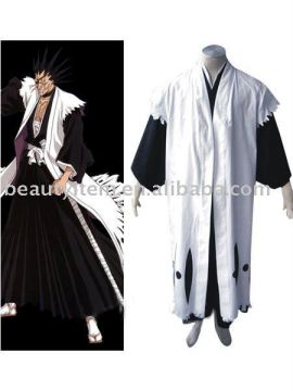 Custom-made Bleach 11th Division Captain Zaraki Kenpachi Cosplay Costume