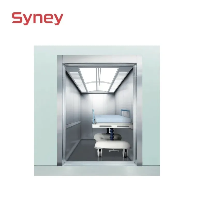 Safe and Easy Operate Hospital Elevator
