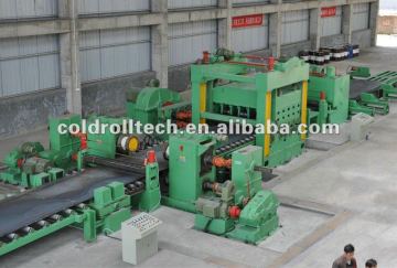 Steel Coil edge trimming cut to length line