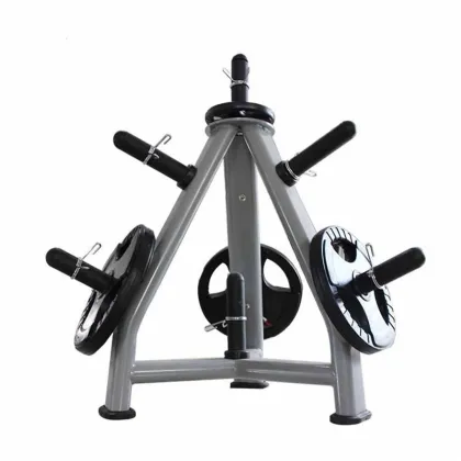 Gym weight lifting equipment commercial barbell plate rack