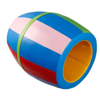 Rainbow Barrel Tunnel Indoor Soft Play Equipment