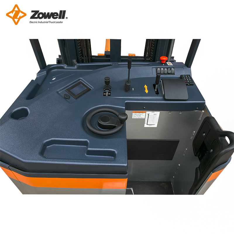 1200kg Electric VNA 3-way Forklift Truck Fast Delivery