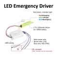 Conductor de emergencia LED con carcasa ABS