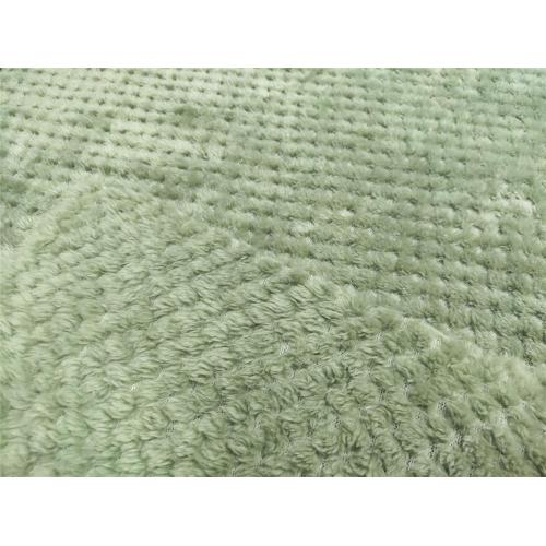 Dubbel sida flanell med Merbau Jacquard -tyg