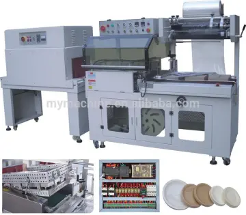 carton box semi automatic shrink over wrapping machine