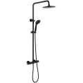 Exposed Round Thermostatic Shower Faucet Set