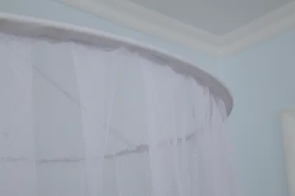 Elegant Round Lace Umbrella Curtain Bed Canopy