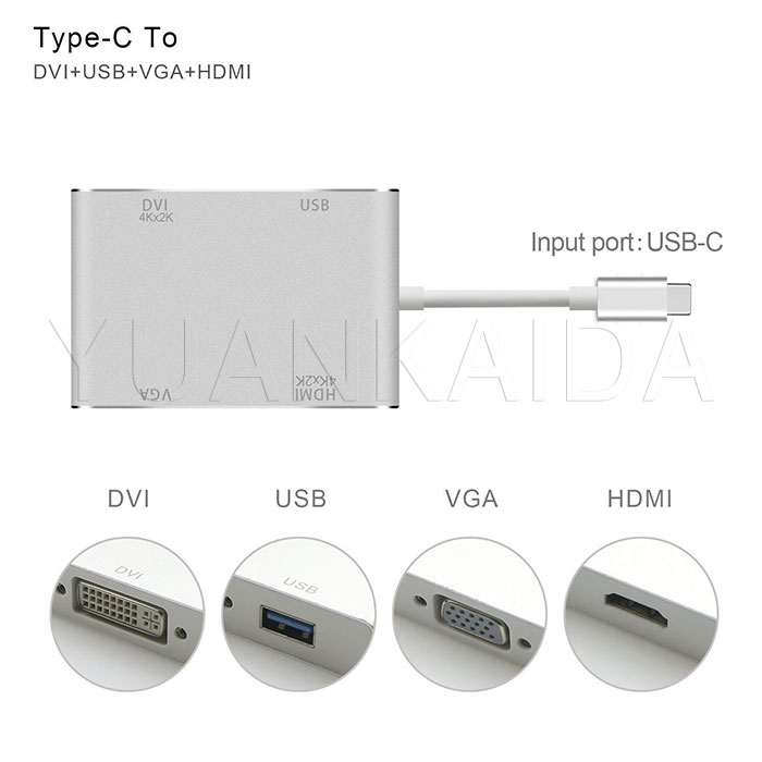 Usb C To Multi Video Adapter