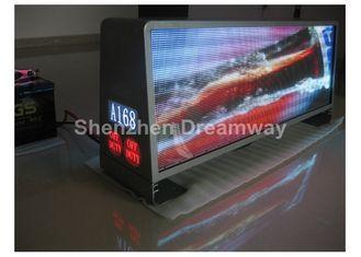 960320mm Aluminum P5 Taxi LED Display Top Advertising with