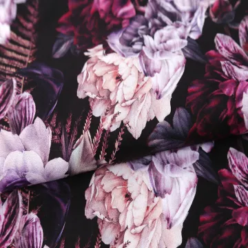 Customized Digital Printing Floral Fabric - 100% Cotton Poplin Twill for Clothing