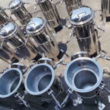 Stainless steel sanitary bag filter