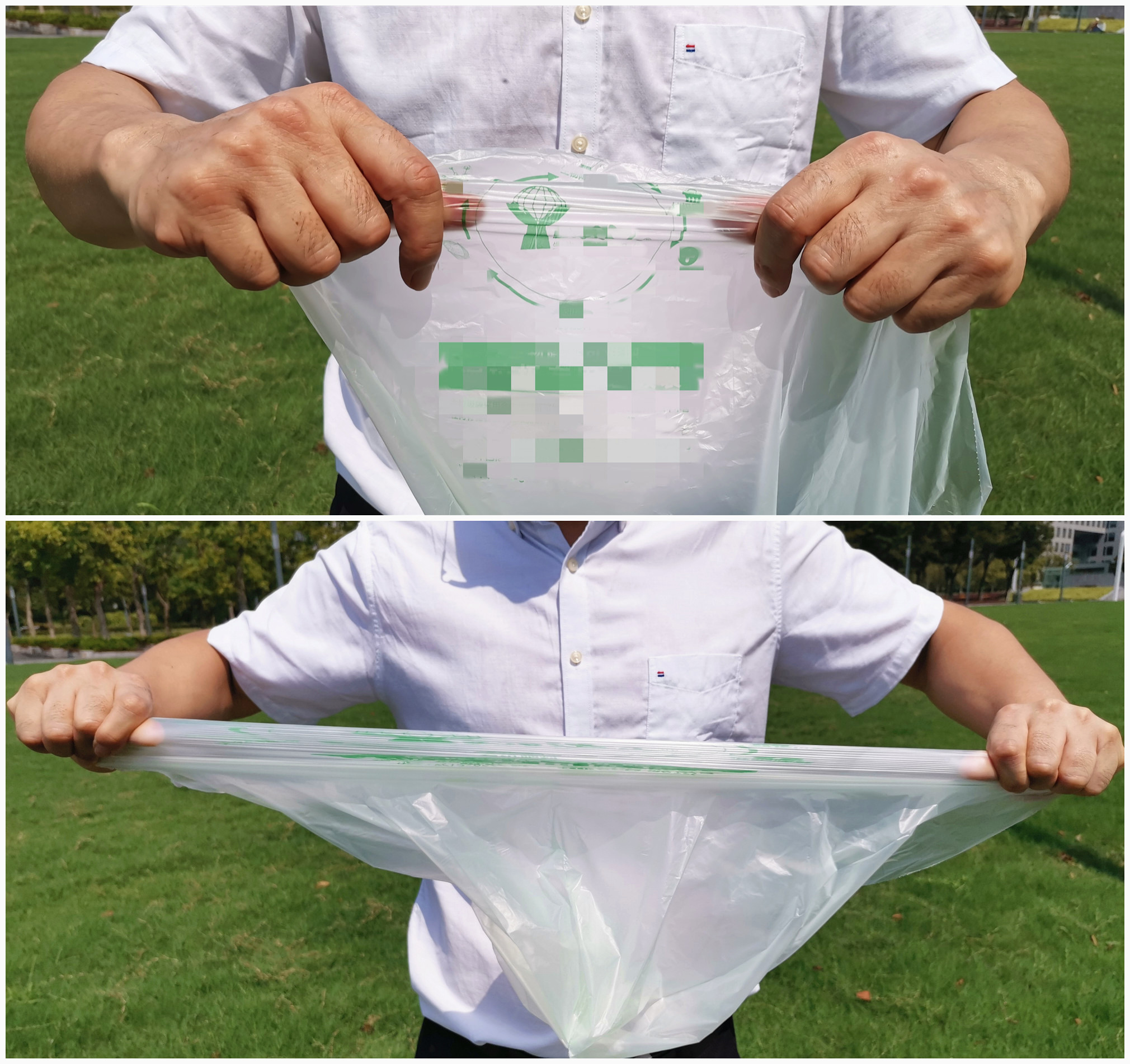 100% Biodegradable Commercial Rubbish Bags