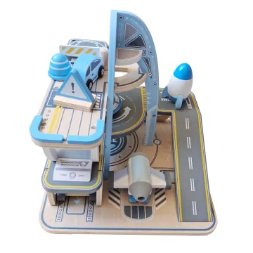 Top 2024 Selling Kids Wooden Toys: Including DIY Parking Sets and Rocket Car Parking Lot Playsets