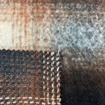 Polyester Flannel Fabric For Women Garment