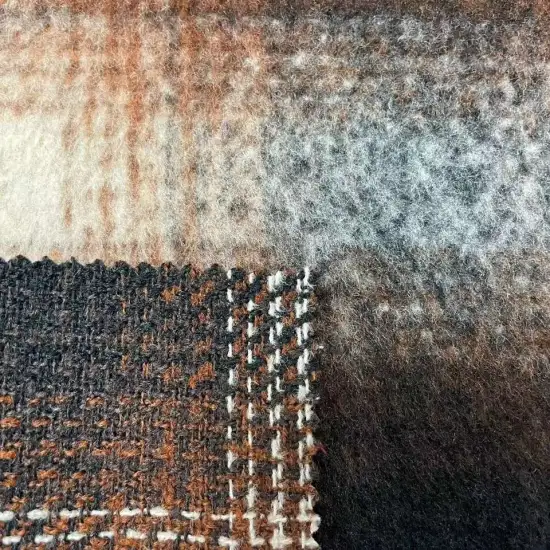 Polyester Flannel Fabric For Women Garment