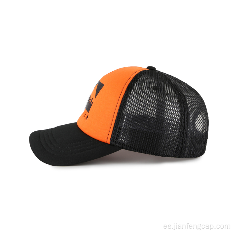 Gorra de camionero de 5 paneles de espuma