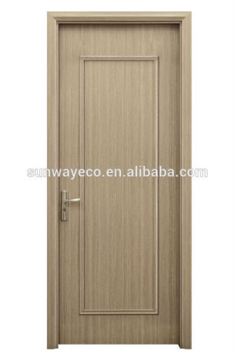 Heat transfer residential pvc door