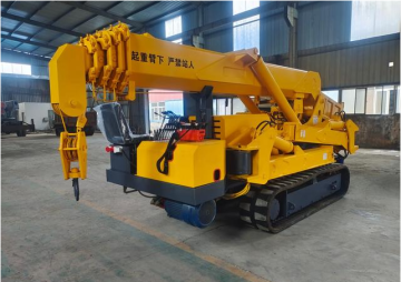 3 tons 8 tons crawler spider crane