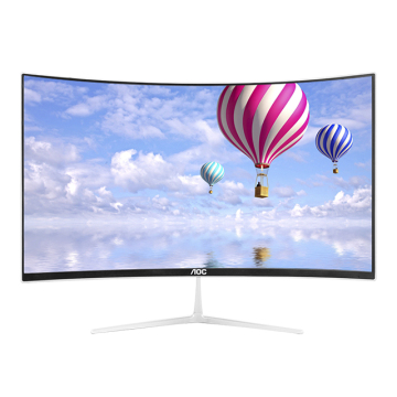 Comprehensive Gaming PC Bundle: AOC 24-inch Curved Monitor, Core i7 Processor, and Full Desktop Computer System