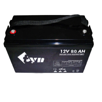 6-EVF-80 Battery Pack - Maintenance Free Rechargeable 12V 80/100/150Ah Lead-acid Black Deep Cycle Battery for Electric Vehicle