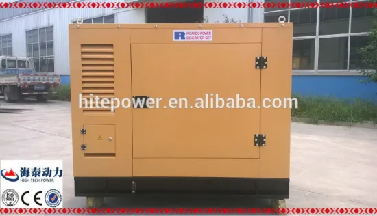 8-140kw CE ISO effective small soundproof diesel generator