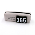 Pencil Case Mens Number work hard series square shape pencil case Manufactory