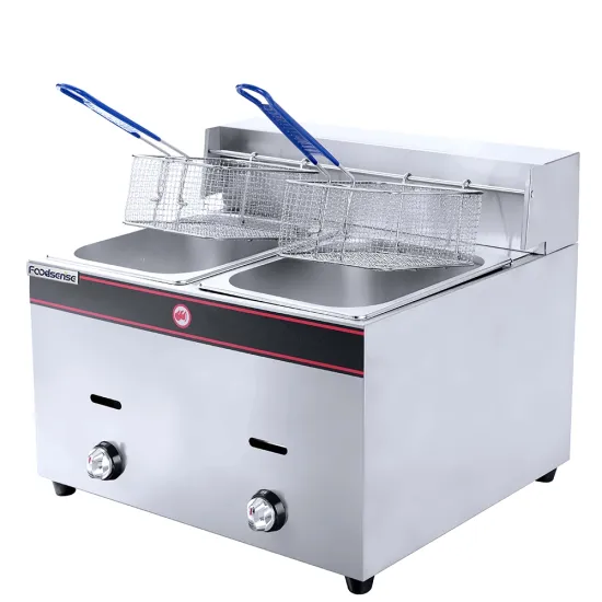 Good Quality Commercial Kitchen Equipment Stainless Steel Gas Fryer