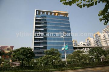 Aluminium Unitized Glazing Structural Curtain wall