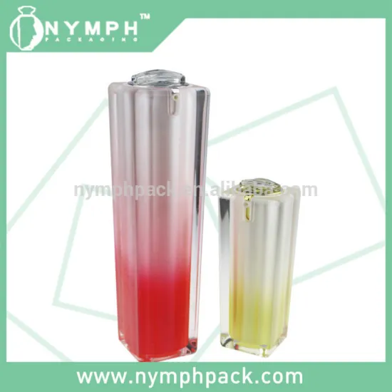 Hot sale China 30ML 50ML 100ML Square Essence Acrylic Lotion Bottle