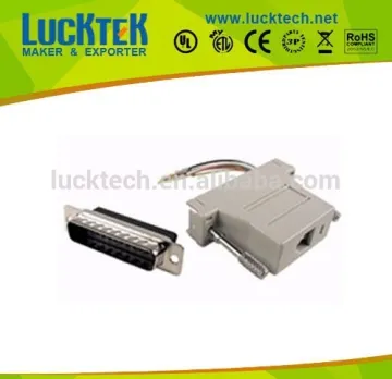 DB25 male to RJ45 adapter