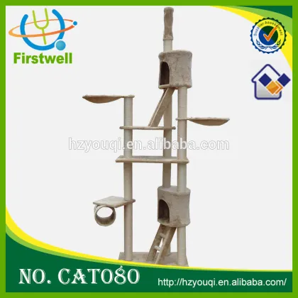 high-quality cat scratching tree sisal materials