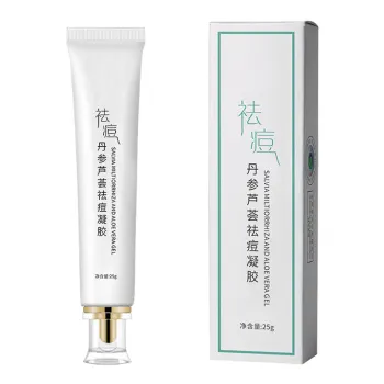 Moisturizing Salvia Miltiorrhiza and Aloe Vera Gel: An Effective Solution for Acne, Blackhead Removal, and Oil-Water Balance