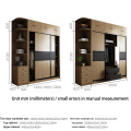 Italian style mdf eco-friendly wood bedroom furniture