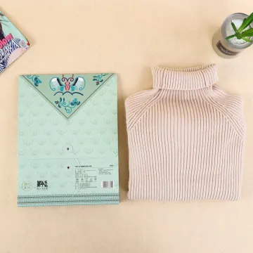 Blue Printing Custom Logo Rigid Cardboard Mailer for Clothing Shipping Packages