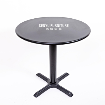 Hot Selling Steel Frame Small Round Tray Metal End Table Outdoor Dining Set