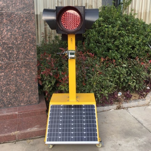 Semáforo portátil móvil solar de 300m m 400m m para la emergencia