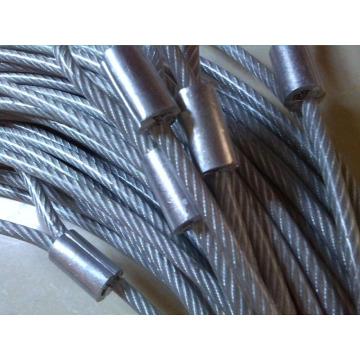 Cable de acero de alambre para perforación de petróleo 6x19+IWS