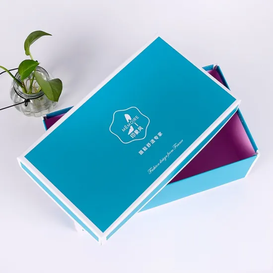 Custom Cardboard Pink Gift Packaging Box