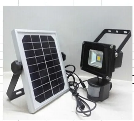 solar LED flood light motion sensor light